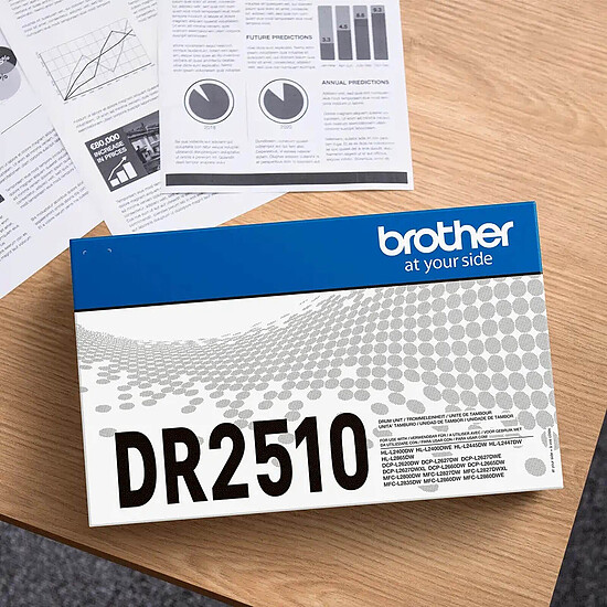 Toner Brother DR-2510 - Autre vue