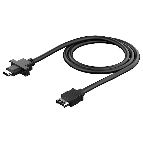 Accessoires divers boîtier Fractal Design USB-C 10Gbps Cable - Model D - Autre vue