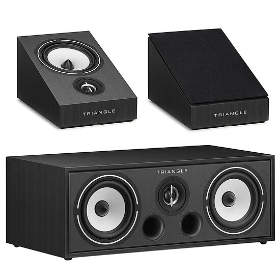 Enceintes HiFi / Home-Cinéma Triangle Pack Borea BR10 Noir 5.1.2 - Autre vue
