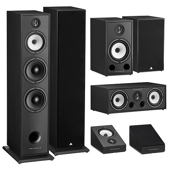 Enceintes HiFi / Home-Cinéma Triangle Pack Borea BR10 Noir 5.0.2 - Autre vue