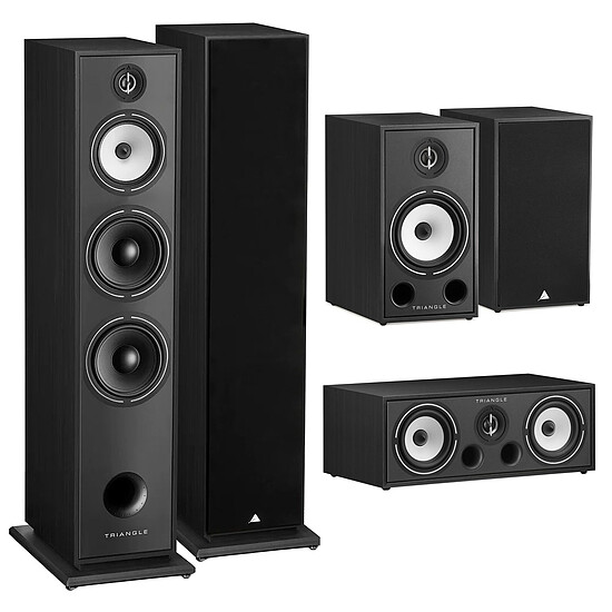 Enceintes HiFi / Home-Cinéma Triangle Pack Borea BR10 Noir 5.0 - Autre vue