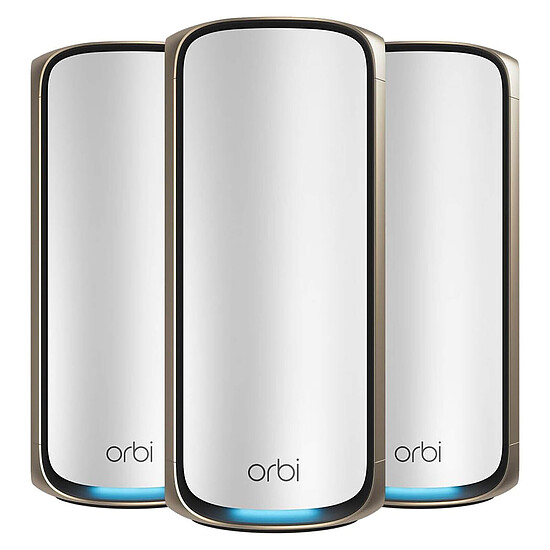 Routeur et modem Netgear Orbi WiFi 7 Serie 970 + 2 Satellites - Autre vue
