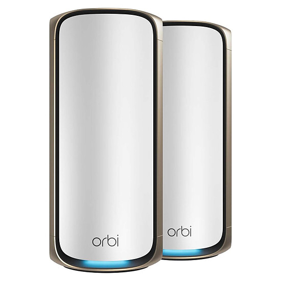 Routeur et modem Netgear Orbi WiFi 7 Serie 970 + Satellite - Autre vue