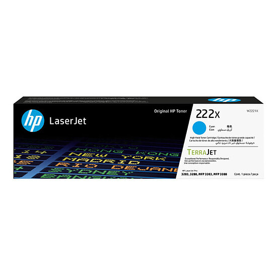 Toner HP 222A (W2221A) - Cyan