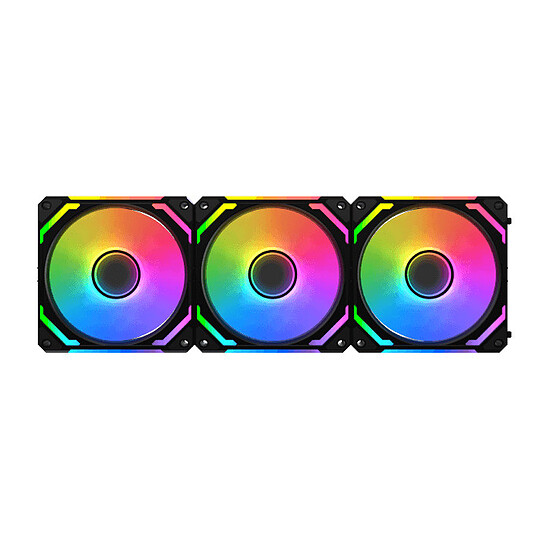 Ventilateur Boîtier Xigmatek Starlink Ultra - Pack de 3 + Contrôleur - Autre vue