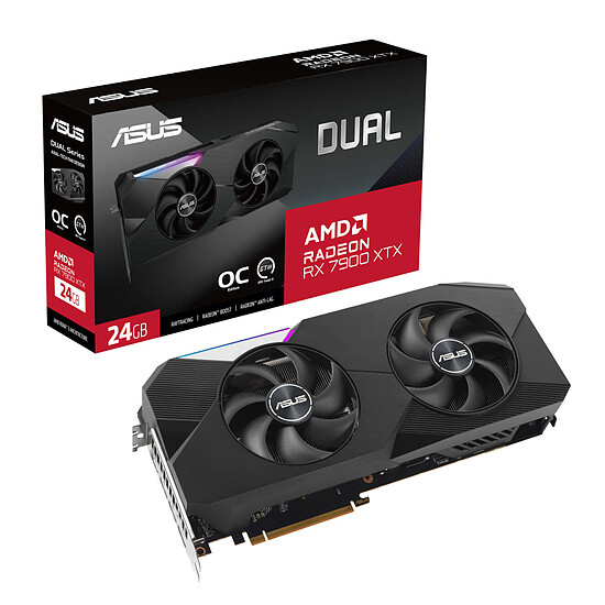 Carte graphique Asus Radeon RX 7900 XTX Dual OC