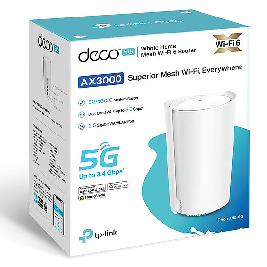 Point d'accès Wi-Fi TP-Link DECO X50-5G - Autre vue
