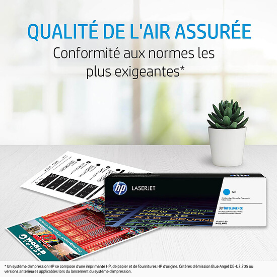 Toner HP 415X (W2032X) - Jaune - Autre vue