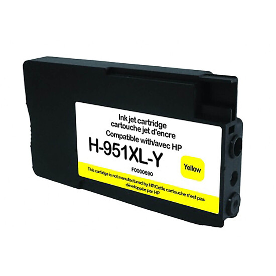 Cartouche d'encre Cartouche H-951XL-Y - Jaune