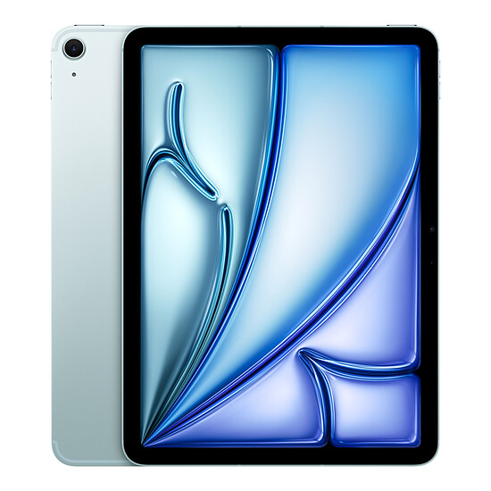 Tablette reconditionnée Apple iPad Air M2 2024 11 pouces Wi-Fi + Cellular - 256 Go - Bleu · Reconditionné - Autre vue