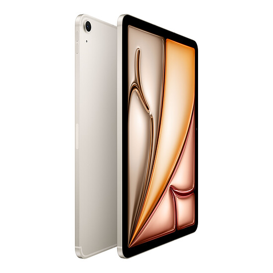 Tablette reconditionnée Apple iPad Air M2 2024 11 pouces Wi-Fi + Cellular - 256 Go - Lumière Stellaire · Reconditionné - Autre vue