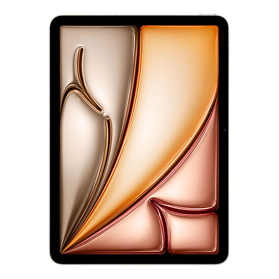 Tablette reconditionnée Apple iPad Air M2 2024 11 pouces Wi-Fi + Cellular - 256 Go - Lumière Stellaire · Reconditionné - Autre vue