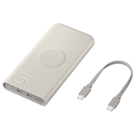 Batterie et powerbank Samsung Batterie externe charge ultra rapide 25W + Charge sans fil - Autre vue