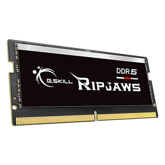 Mémoire RAM G.Skill Ripjaws SO-DIMM - 1 x 48 Go (48 Go) - DDR5 5600 MHz - CL46 - Autre vue