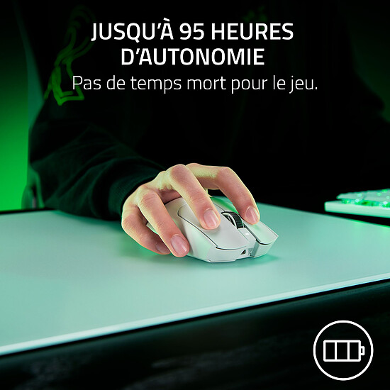Souris PC Razer Viper V3 Pro - Blanc - Autre vue