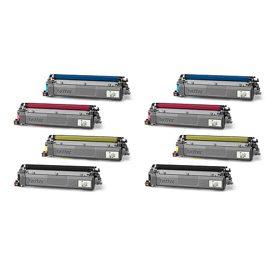 Toner Brother TN-248 CMYK x2 - Autre vue