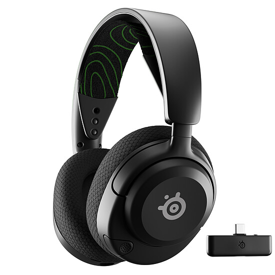 Casque micro SteelSeries Arctis Nova 5X Wireless - Noir - Autre vue