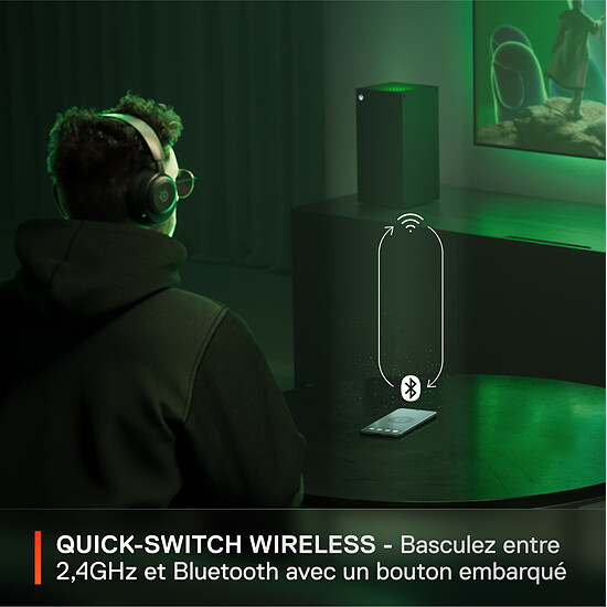 Casque micro SteelSeries Arctis Nova 5X Wireless - Noir - Autre vue
