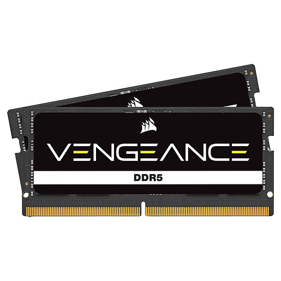Mémoire RAM Corsair Vengeance SO-DIMM - 2 x 48 Go (96 Go) - DDR5 4800 MHz - CL40 - Autre vue