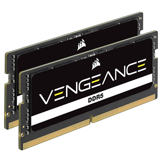 Mémoire RAM Corsair Vengeance SO-DIMM - 2 x 48 Go (96 Go) - DDR5 4800 MHz - CL40 - Autre vue