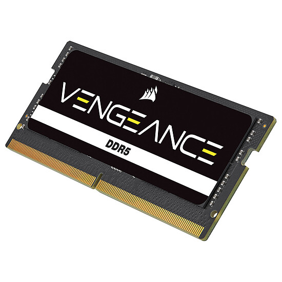 Mémoire RAM Corsair Vengeance SO-DIMM - 1 x 32 Go (32 Go) - DDR5 5200 MHz - CL44 - Autre vue