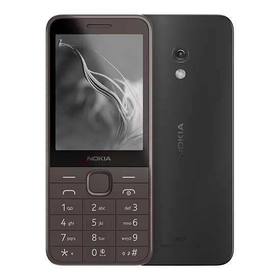 Smartphone Nokia 235 4G (2024) Noir - Dual SIM 