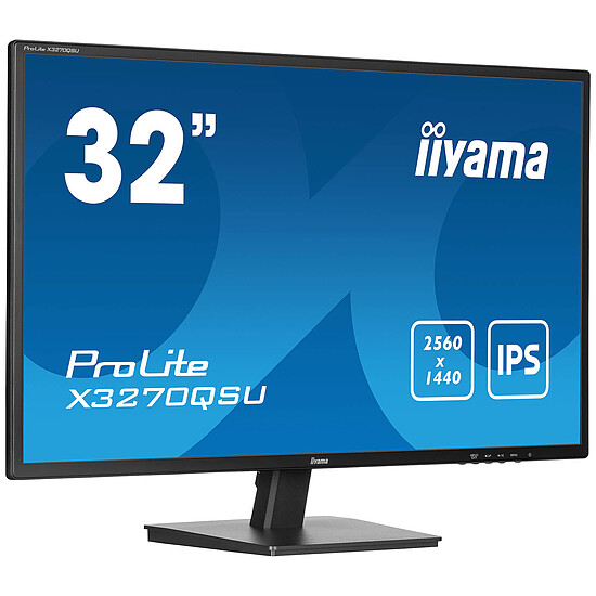 Écran PC Iiyama ProLite X3270QSU-B1 - Autre vue