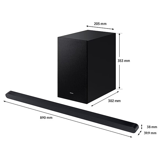 Barre de son Samsung HW-S710D - Autre vue