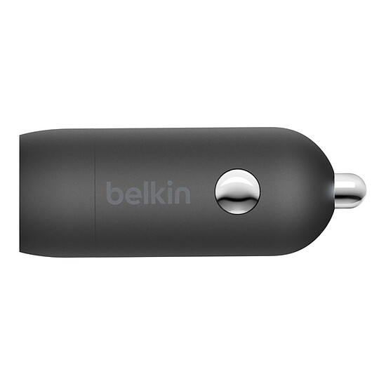 Accessoires Auto Belkin Chargeur voiture 1 port USB-C (30 W) + câble USB-C - Noir - Autre vue