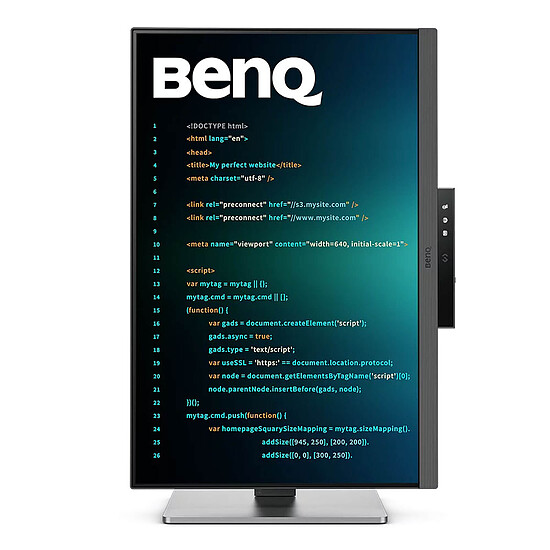 Écran PC BenQ RD240Q - Autre vue