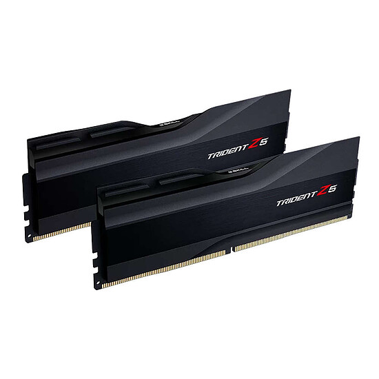 Mémoire RAM G.Skill Trident Z5 Black - 2 x 16 Go (32 Go) - DDR5 7600 MHz - CL36 - Autre vue