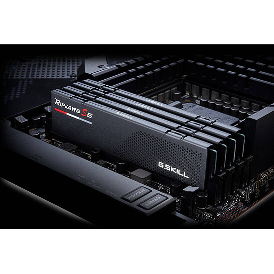 Mémoire RAM G.Skill Ripjaws S5 Black - 2 x 16 Go (32 Go) - DDR5 6400 MHz - CL36  - Autre vue