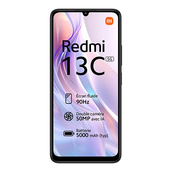 Smartphone reconditionné Xiaomi Redmi 13C 5G (Noir) - 128 Go · Reconditionné - Autre vue