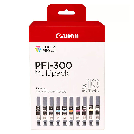 Cartouche d'encre Canon PFI-300 - Multipack - Autre vue