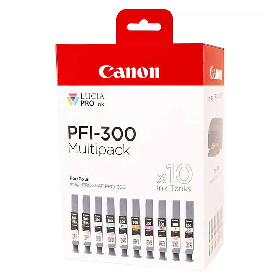 Cartouche d'encre Canon PFI-300 - Multipack - Autre vue