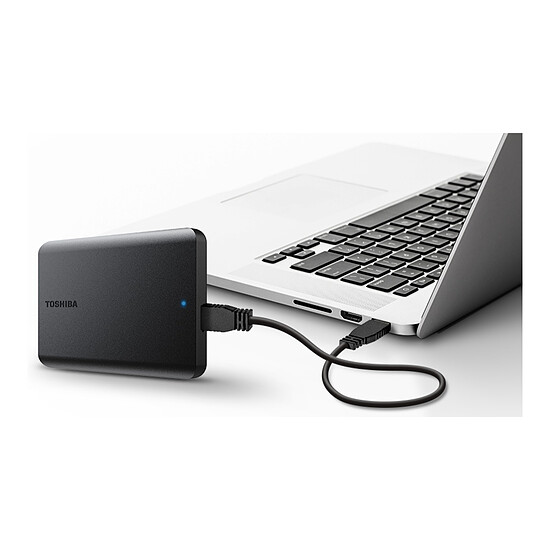 Disque dur externe Toshiba Canvio Basics 2022 2 To Noir - Autre vue