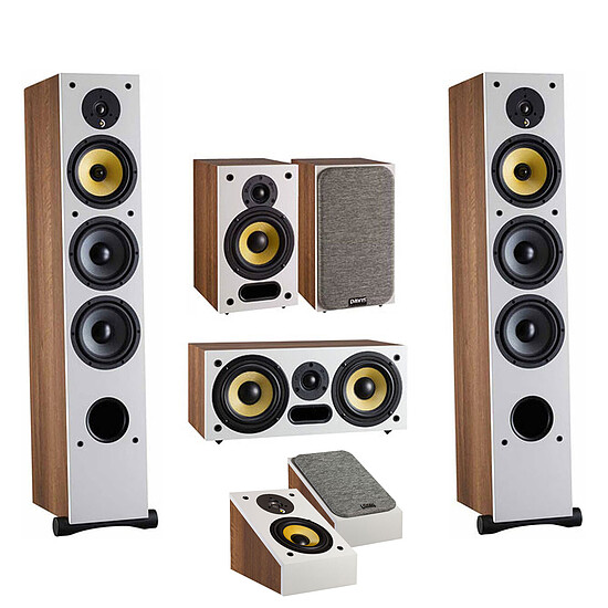 Enceintes HiFi / Home-Cinéma Davis Acoustics Pack Ariane 7 PM Atmos - Noyer