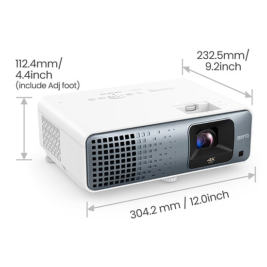 Vidéoprojecteur BenQ TK710STI - Laser DLP UHD 4K - 3200 Lumens - Autre vue