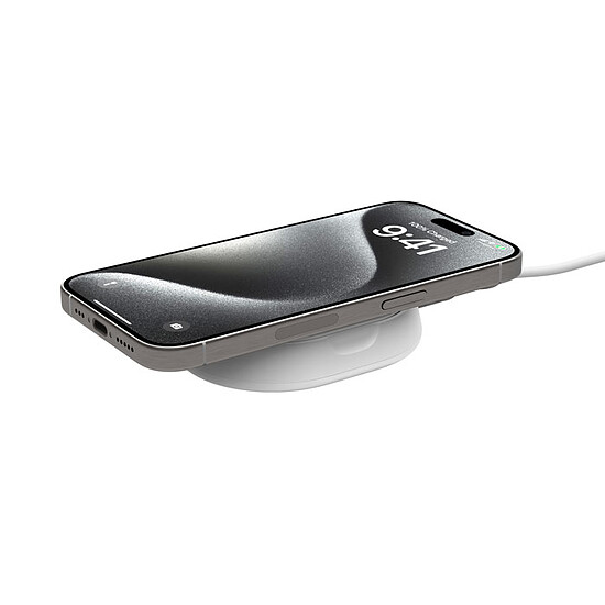 Chargeur Belkin BoostCharge Pro Qi2 15W Blanc - Autre vue
