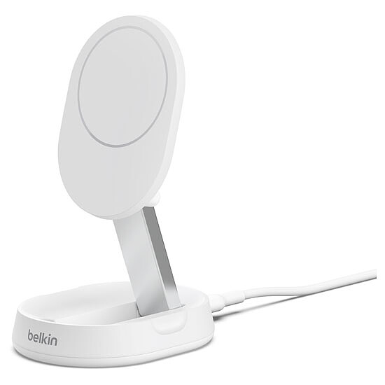 Chargeur Belkin BoostCharge Pro Qi2 15W Blanc - Autre vue