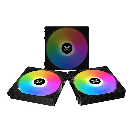 Ventilateur Boîtier Xigmatek Starlink - Pack de 3 + Contrôleur