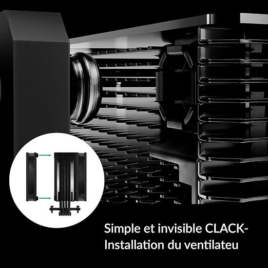 Ventirad Arctic Freezer 36 - Noir - Autre vue