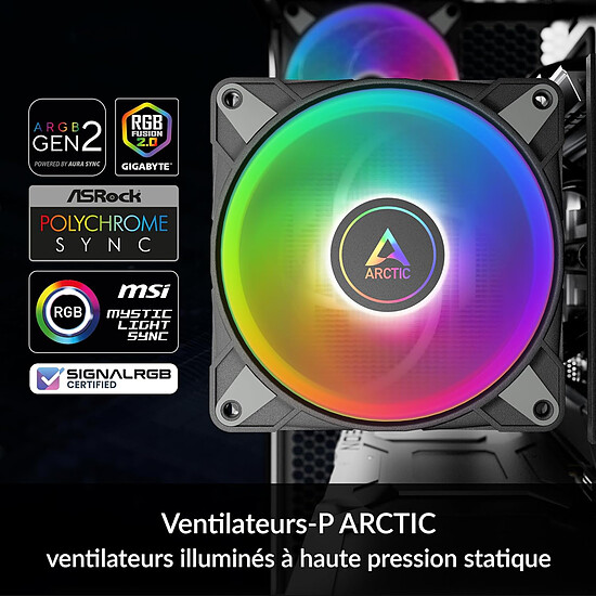Ventirad Arctic Freezer 36 A-RGB - Noir - Autre vue