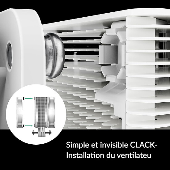 Ventirad Arctic Freezer 36 A-RGB - Blanc - Autre vue