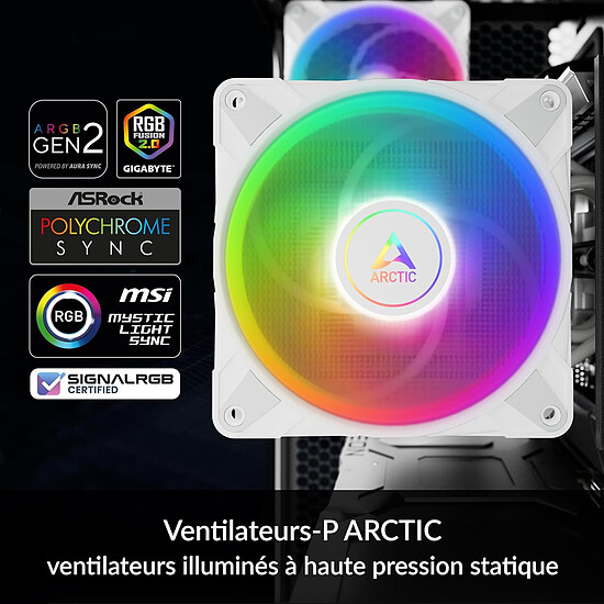 Ventirad Arctic Freezer 36 A-RGB - Blanc - Autre vue