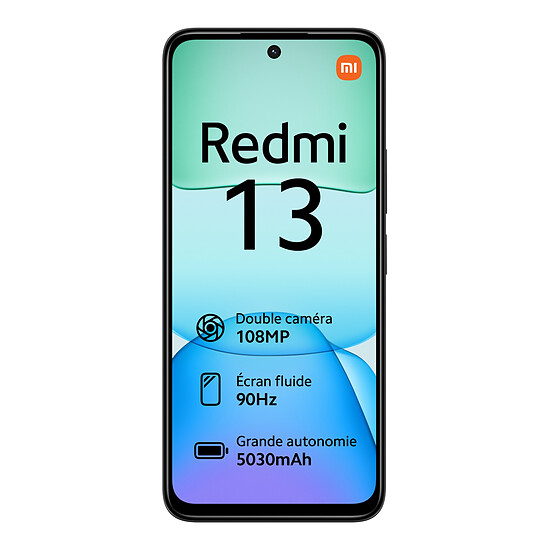 Smartphone reconditionné Xiaomi Redmi 13 (Noir) - 256 Go · Reconditionné - Autre vue