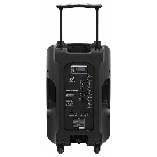 Enceinte sans fil BoomTone DJ TravelSound15-VHF - Enceinte de soirée - Autre vue