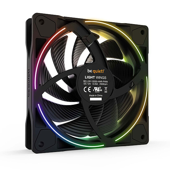 Ventilateur Boîtier be quiet! Light Wings 120 mm PWM High Speed ARGB - Autre vue