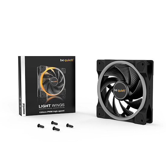 Ventilateur Boîtier be quiet! Light Wings 120 mm PWM High Speed ARGB - Autre vue