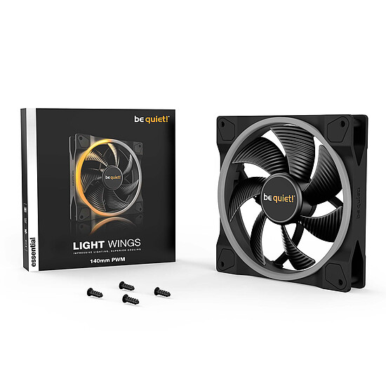 Ventilateur Boîtier be quiet! Light Wings 140 mm PWM ARGB - Autre vue